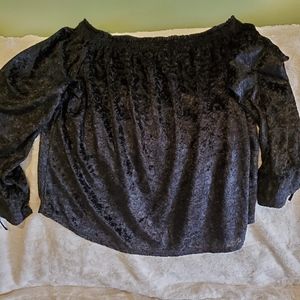 black velour shirt, casual, dressy
